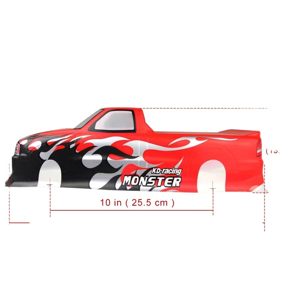 1/28 body shell for rc car PVC screen printed car shell car track educational toy