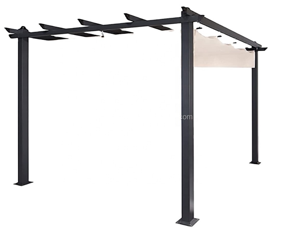 Grape Trellis Pergola Canopy Pool Garden Patio Gazebo Aluminum Outdoor Retractable Pergola Canopy grape pergola