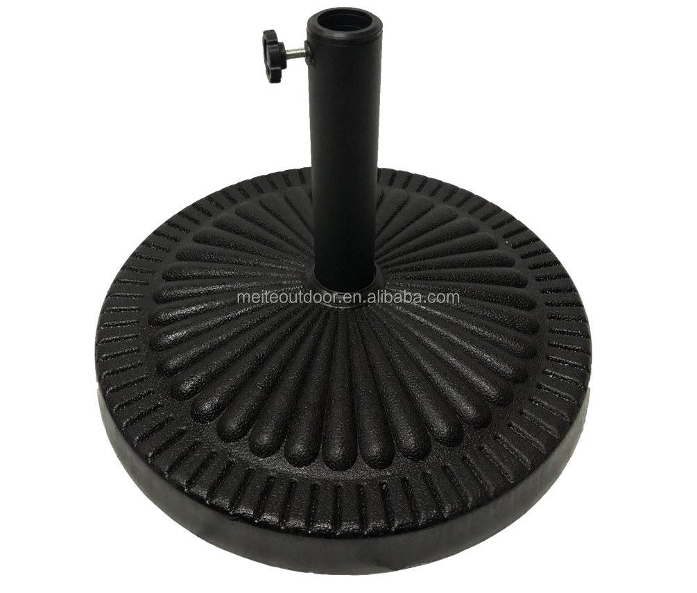 Holder Heavy Duty Cast Stone Umbrella Base umbrella stand Market Patio Umbrella stand