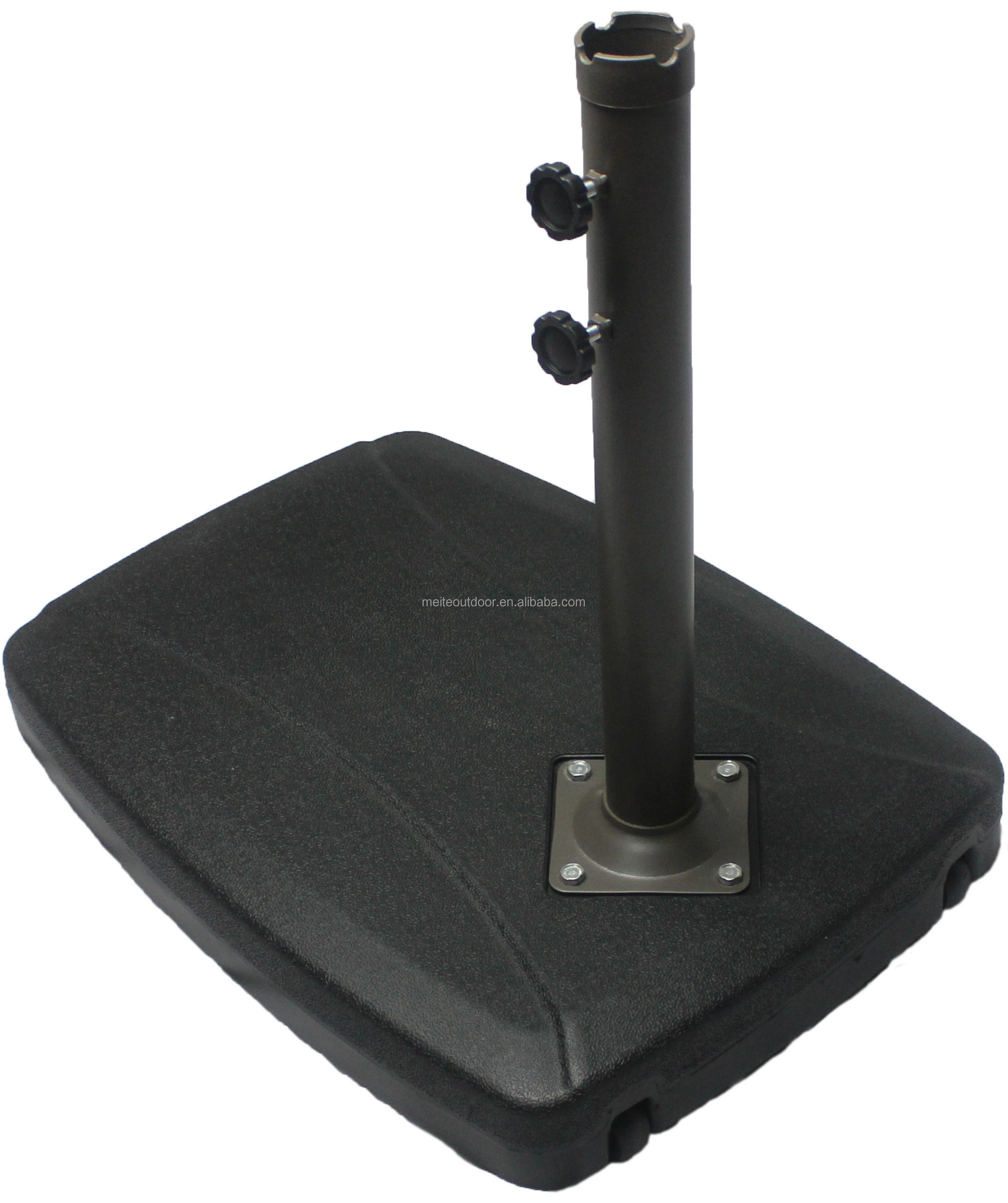 Fillable Mobile Umbrella Base Heavy Duty Market Stand w/ Wheels Umbrella Base Offset Patio Market Umbrella Base Stand