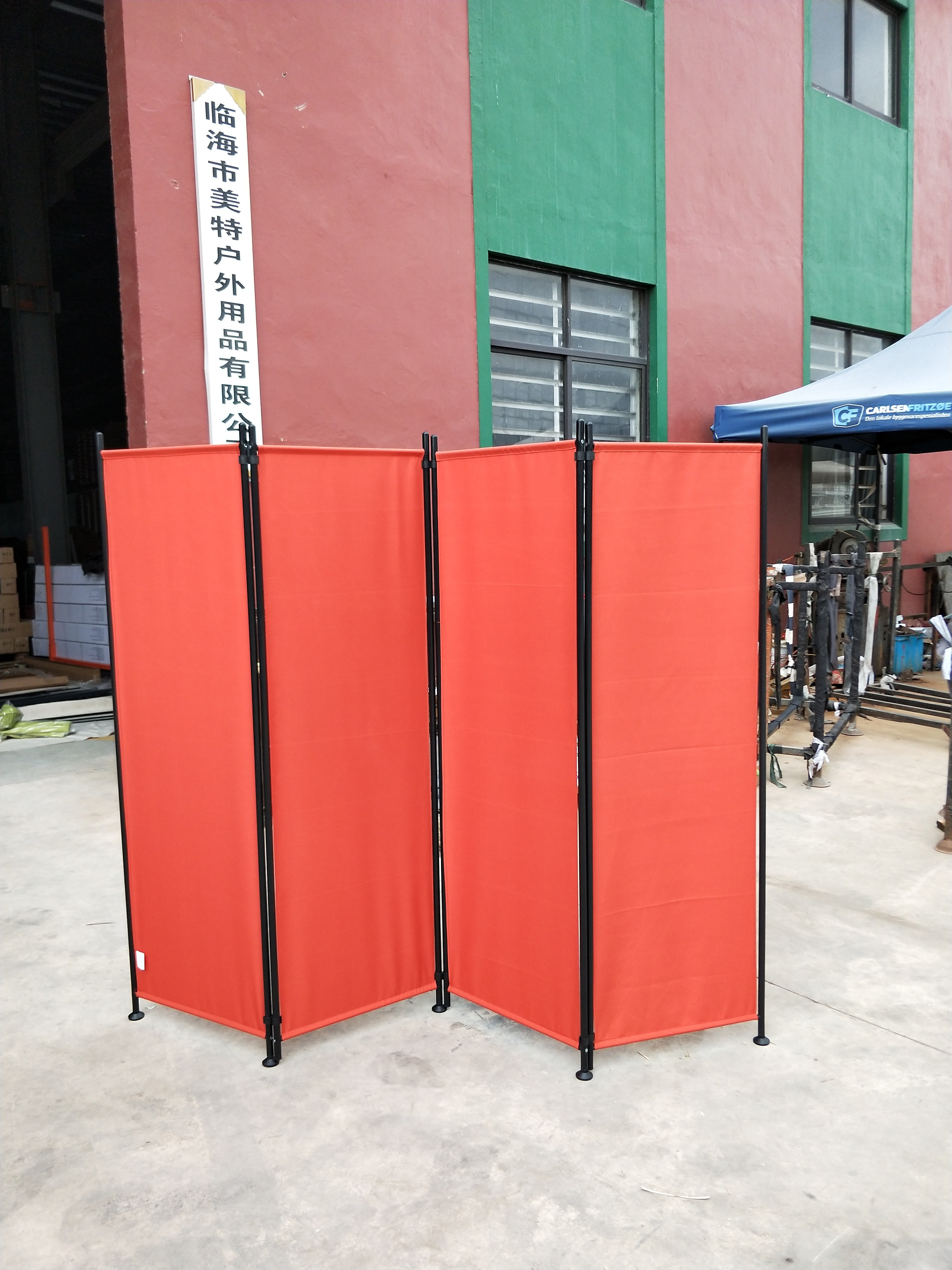 Hot selling stainless steel furniture folding screen high quality curtain screen Screens room divider outdoor folding Patio Priv