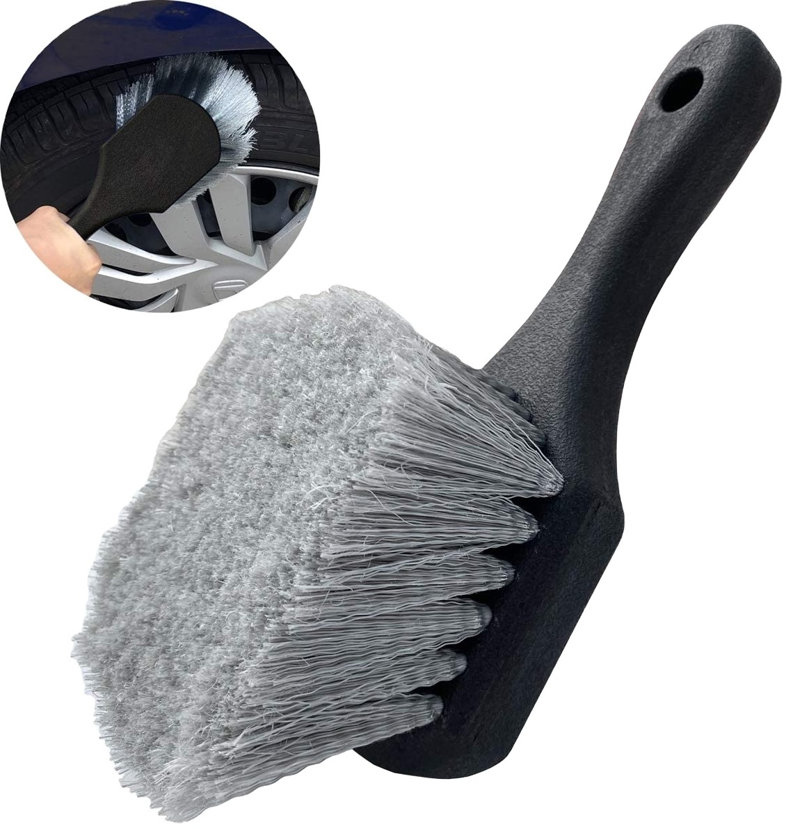 Detailing Brush Set Car Cleaning Brushes Power Scrubber wheel brush For Car Leather Air Vents Rim Polisher Bathroom Cleaning Kit