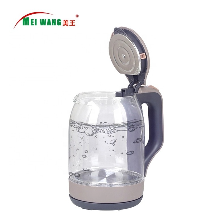 Meiwang factory electric kettle fast boil glass water kettle health pot