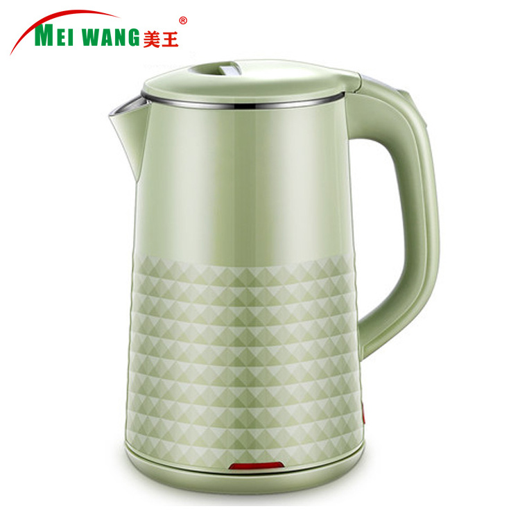 High purchase rate electric kettle electric jug two layer kettle high quality 220V 110V 127V