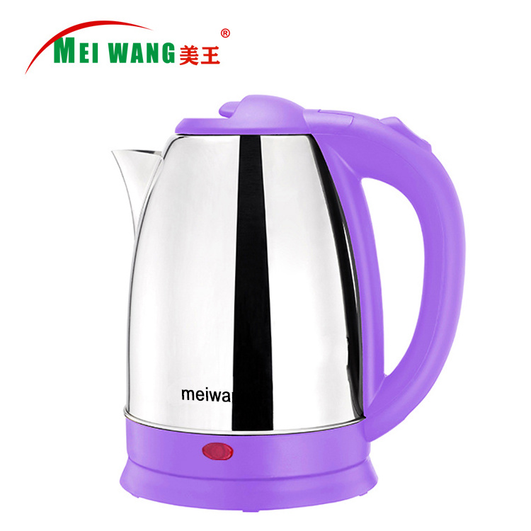 Meiwang factory high quality low price electric kettle 1.5L 1.8L 1500W hot sale CB CE GS UKCA