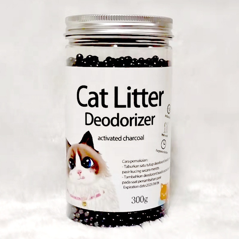 Hot Sale Cat Products Litter Deodorant Beads Cat Litter Cleanser Litter Box Odor Eliminator for Strong Urine Odor