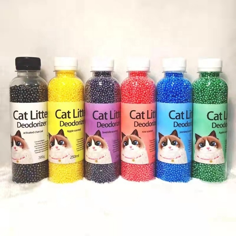 Hot Sale Cat Products Litter Deodorant Beads Cat Litter Cleanser Litter Box Odor Eliminator for Strong Urine Odor