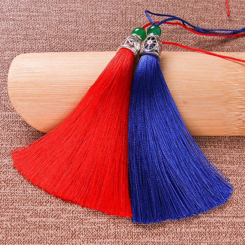 Factory Wholesale Handmade Bag Ornaments Accessories Tassel Headdress Diy Bookmark Sachet Hanging Tassel Pendant