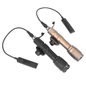 Outdoor Tactical Torches With Remote Tail Switches LED Torch Light Strong Light Led Tactical Flashlight