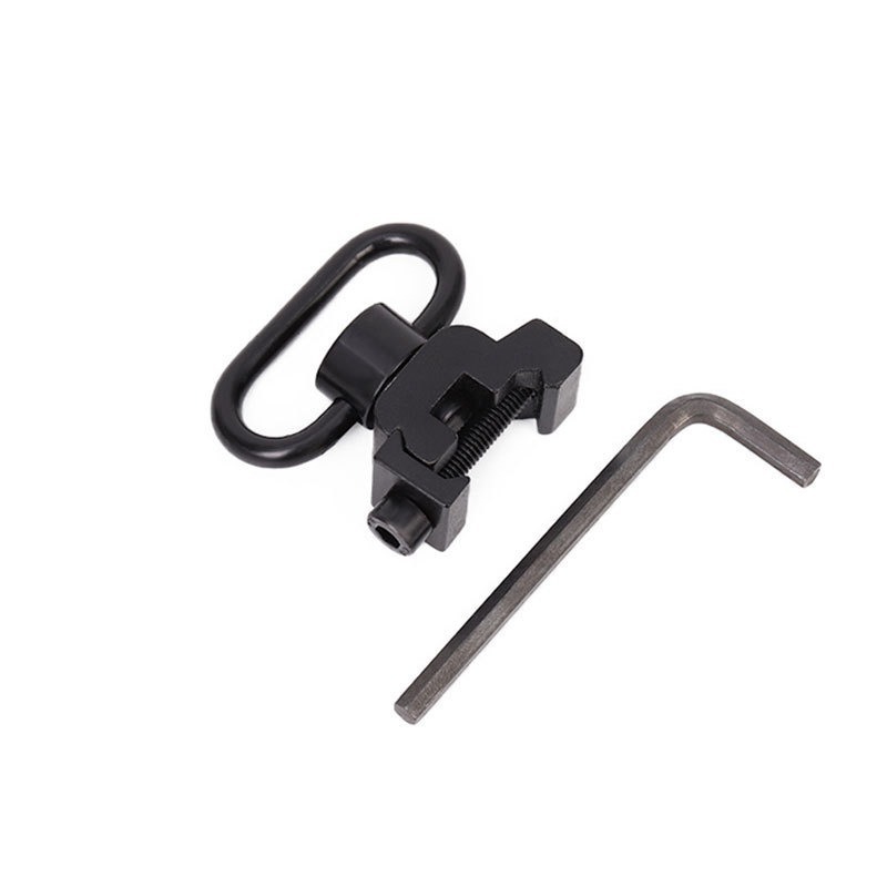 Quick Swivel Base Sling Attachment Mounts Studs Screw Sling Mount Base Tactical QD Strap 360 Rotation Qd Sling