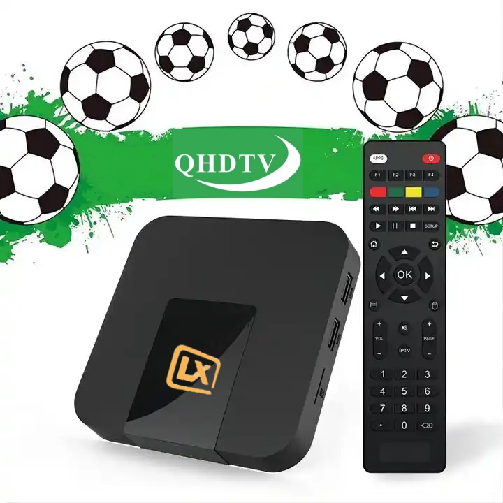 Newest Leadcool QHDTV Abonnement Android Set-top Box Lxtream IPTV M3u 4k Smart Tv Android Box