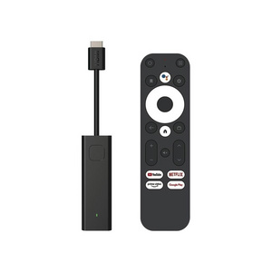 Hot Selling Smart tv box Hd Amlogic S905Y4-B 4K Dcolor Android 11 Tv Stick 2/4GB ARM Quad 64-bit A35 With Remote Control