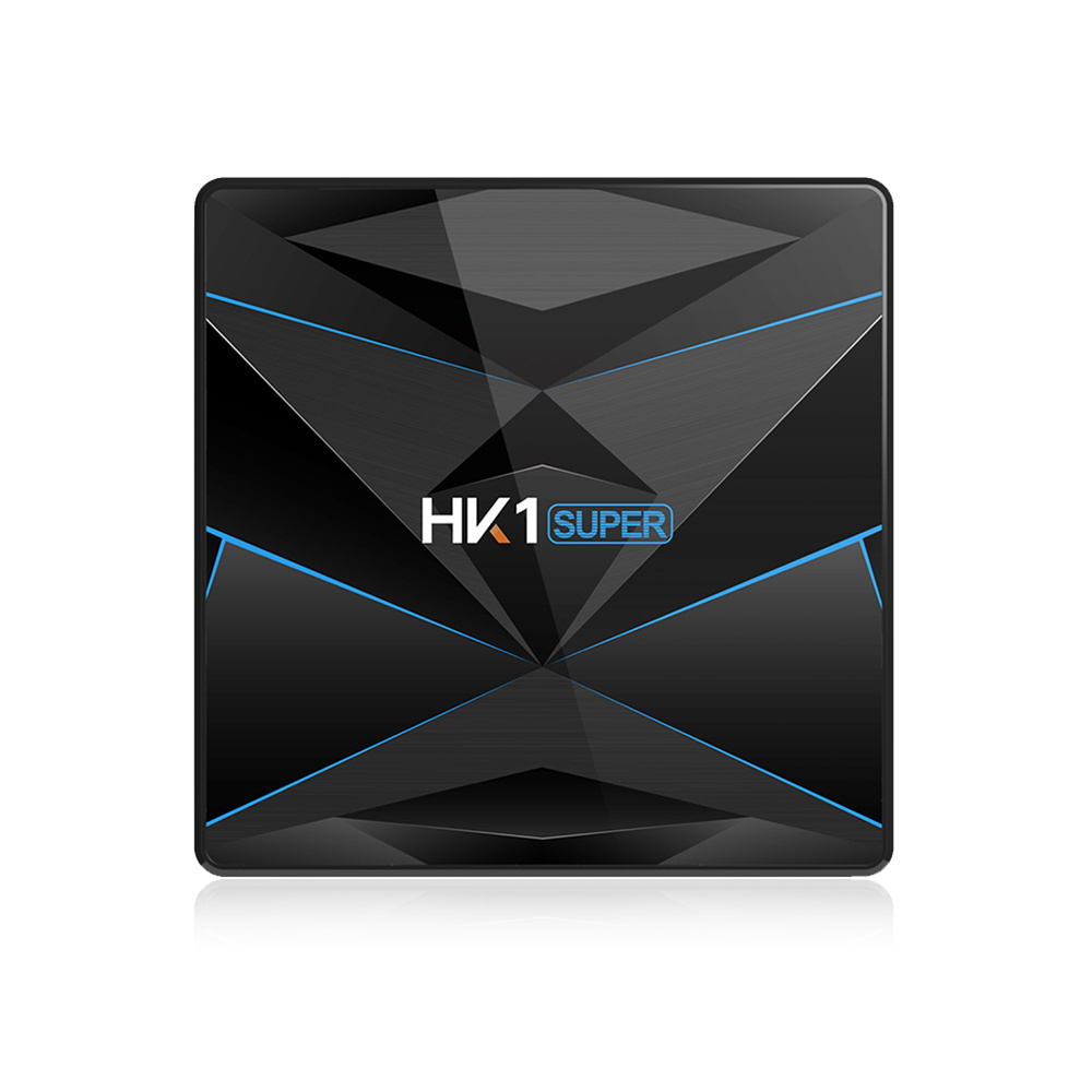 Hot Android 9.0 Tv Box Hk1 Super 4G 128G Dual Band Smart Tv Settop Box