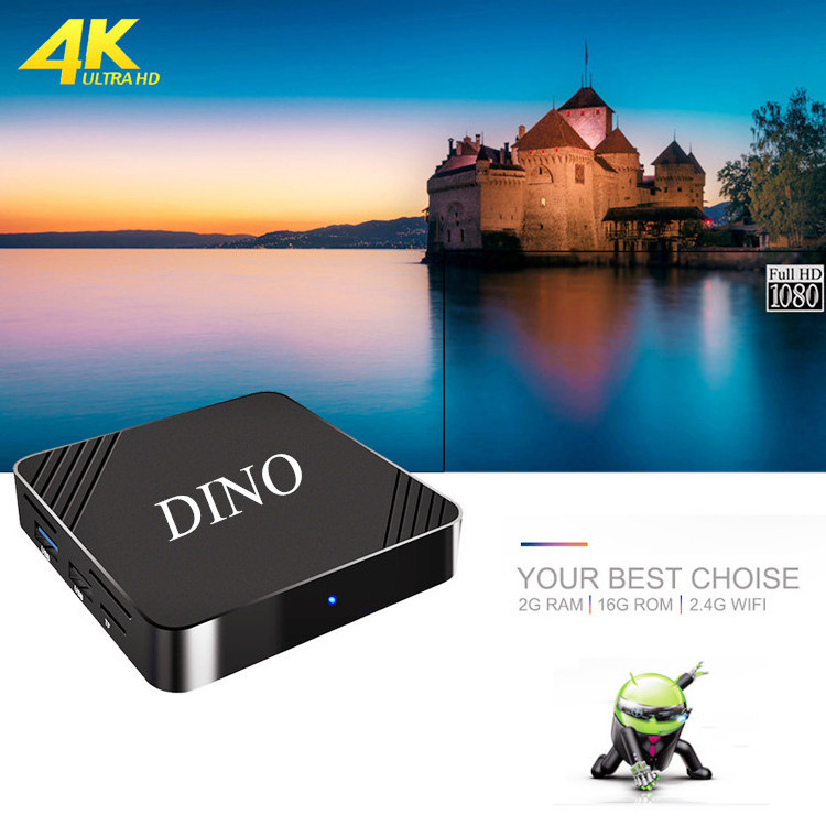 New Stable Android TV Box 4K Dino Model Smart TV Player Free Trial Reseller Available