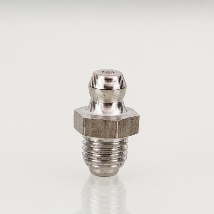 High Quality 1/8 NPT Male Thread 304 Stainless Steel Grease Nipple Straight Type Grease Fitting For Auto Part