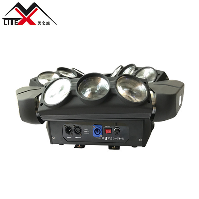 Wedding party events  4in1 rgbw led triangle spider moving head light