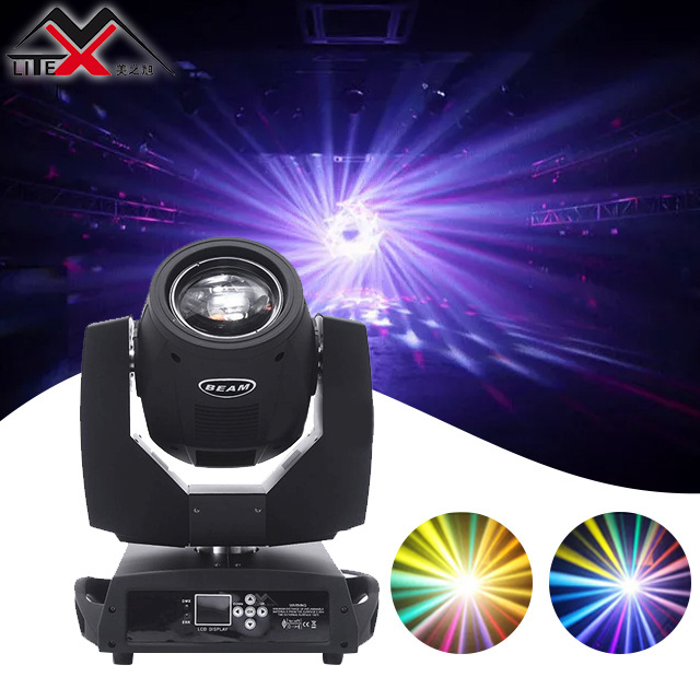 Best sell luces led double prism rainbow stage dj lighting equipment dmx beam 230 7r sharpy beam wash moving head light