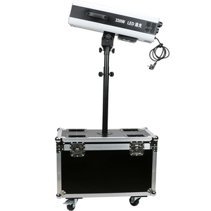 2022 Professional dj disco lighting equipment stage follow spotlight 330w follow spot light led tracker for DJ Disco Party TV