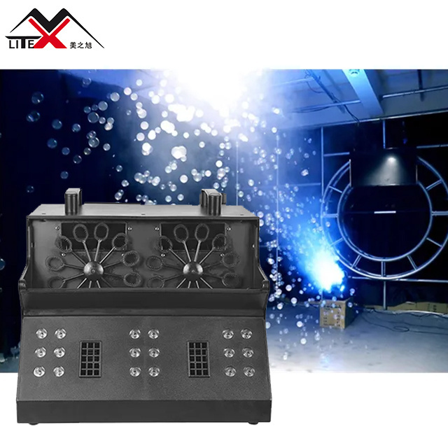 Dj disco stage effect 1500w led electric bubble fog machine for night club bar celebration festival