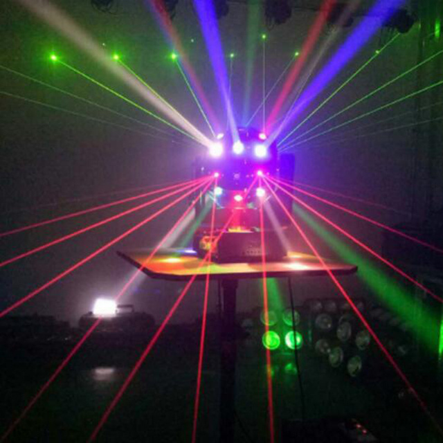 Professional dj equipment 3W*16PCS led moving beam head light beam+laser+strobe 3 in 1 effect party light