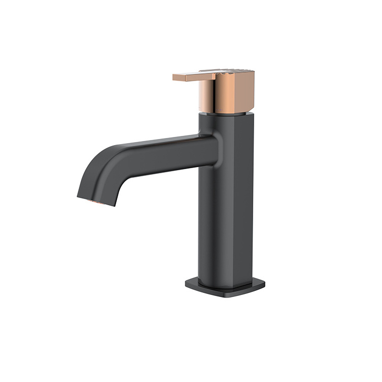 Meiya modern faucet basin black and chrome manufacturer waterfall bath wash basin mixer brass zinc alloy faucet bathroom taps