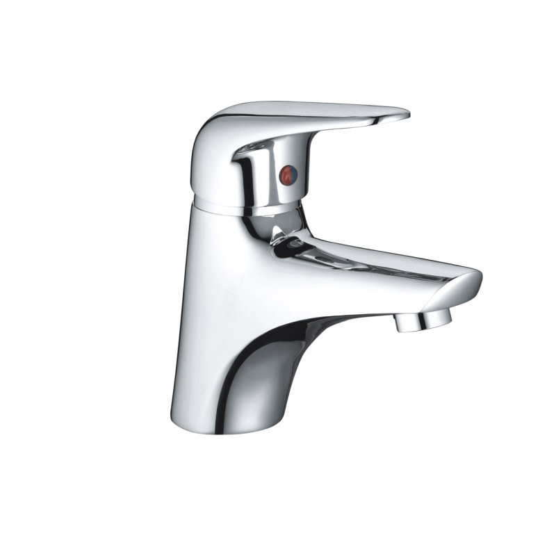 Wenzhou sanitary ware Stella Series Single handle taps mixer sink tap Deck Mounted Brass Bathroom Faucet