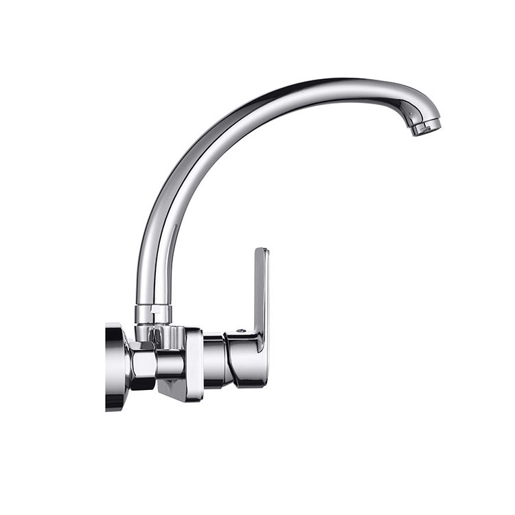 Faucet manufacturers faucet kitchen sinks wholesale Wall mounted chrome and copper kitchen faucet