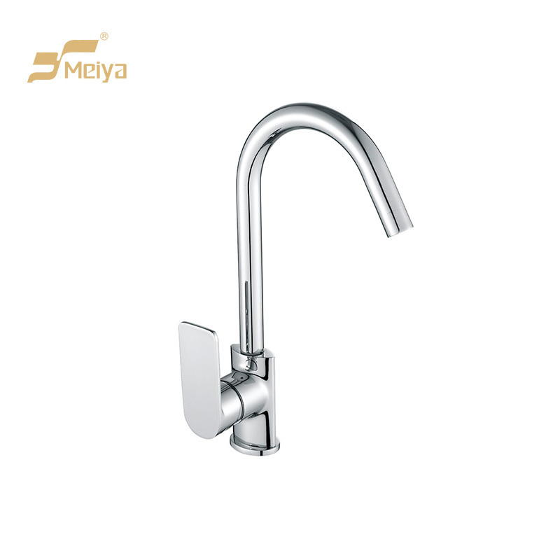 Modern single lever wash basin faucet factory brass faucet hot and cold water control basin faucet