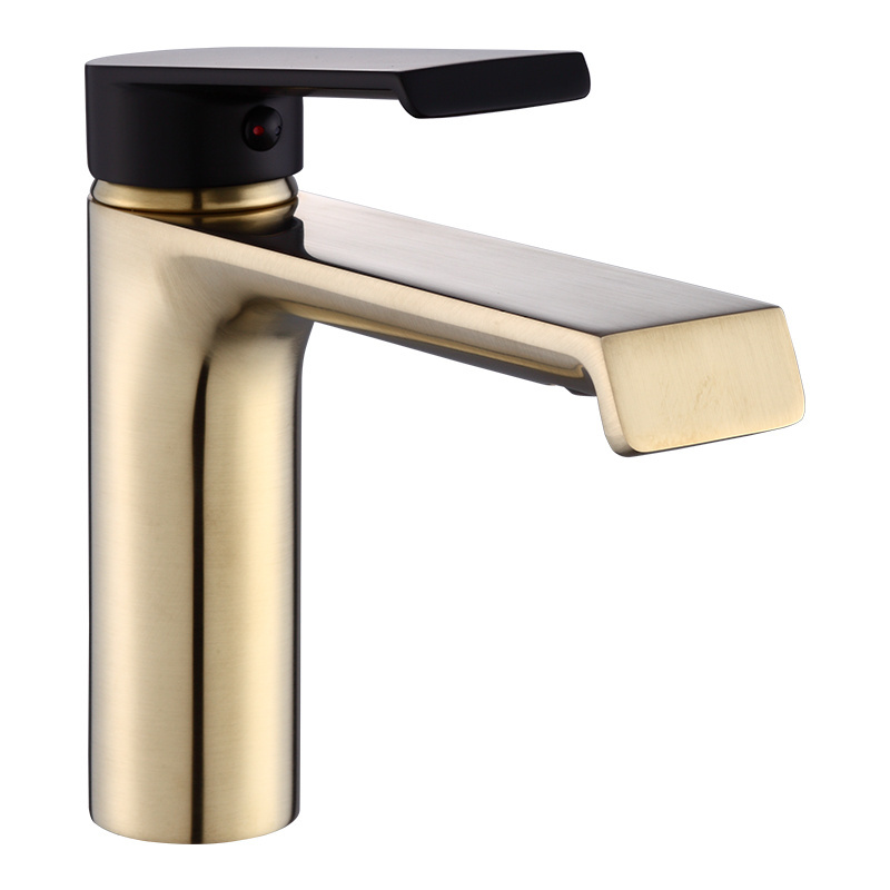 MEIYA 2022 new design luxury bathroom taps mixer sink faucet brass waterfall wash Chrome basin faucet