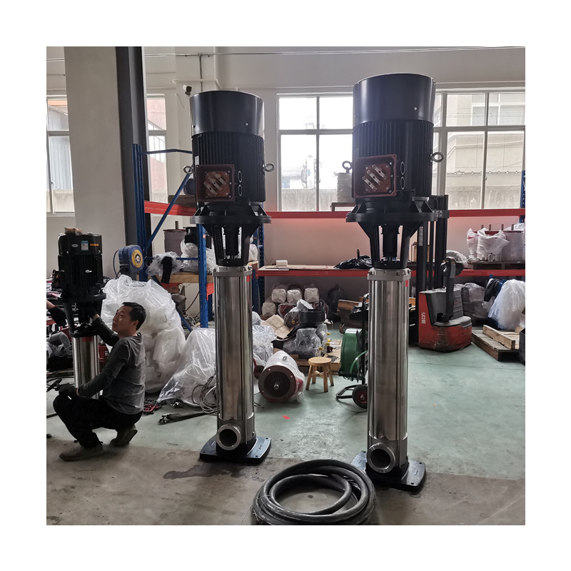 316L Stainless steel vertical booster pump secondary water supply multistage pump building high pressure delivery pump