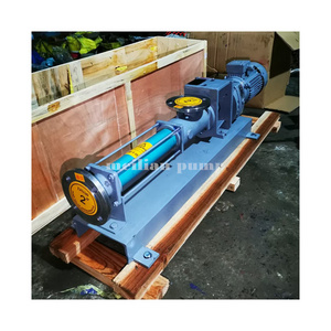 Netzsch Nemo Single Progressing Cavity Pump with Gear reducer long-life helical rotor mono screw oil slurry sludge pumps