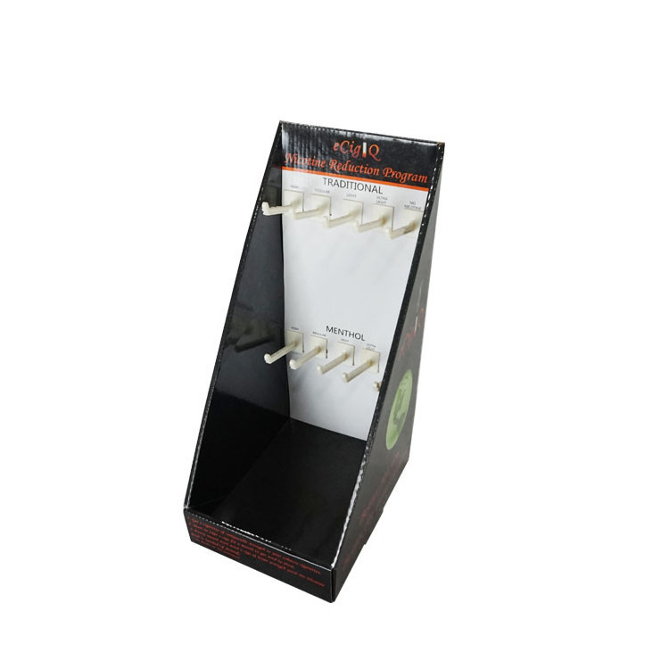 Customized retail 10 Peg Small Counter Display Rack,hanging display with peg hooks