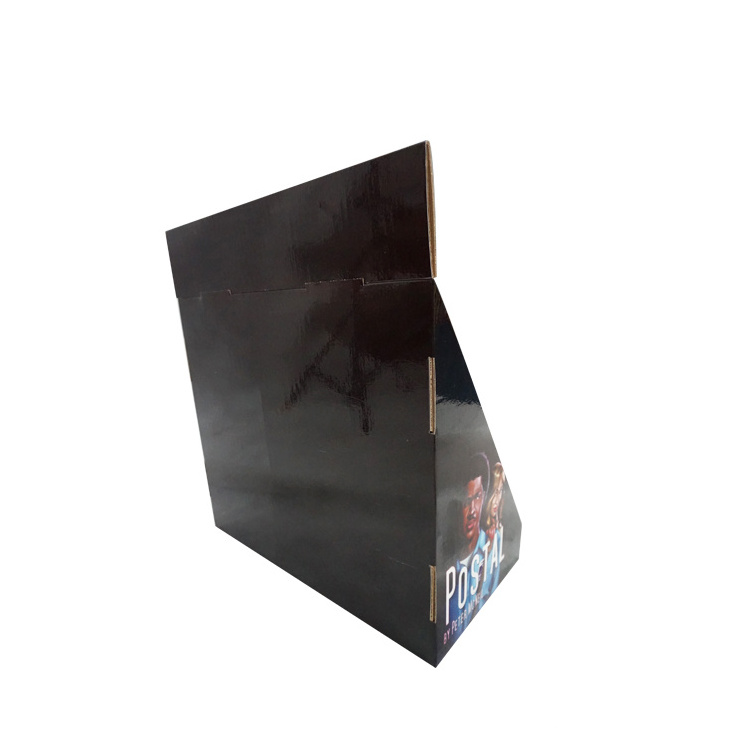 Retail Shipper Custom Corrugated Counter Top Paper Pdq Shelf Ready Packaging Cardboard Display Boxes