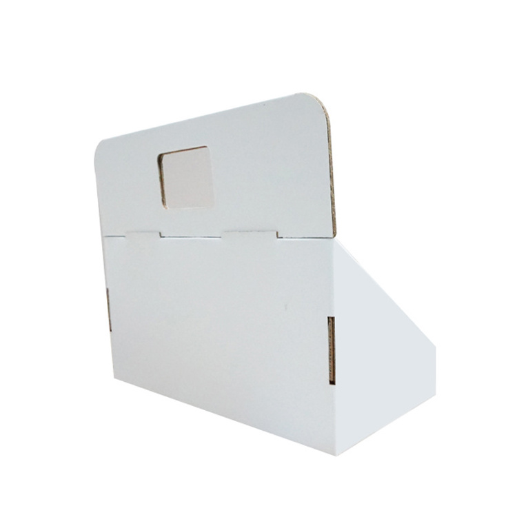 Retail Shipper Custom Corrugated Counter Top Paper Pdq Shelf Ready Packaging Cardboard Display Boxes