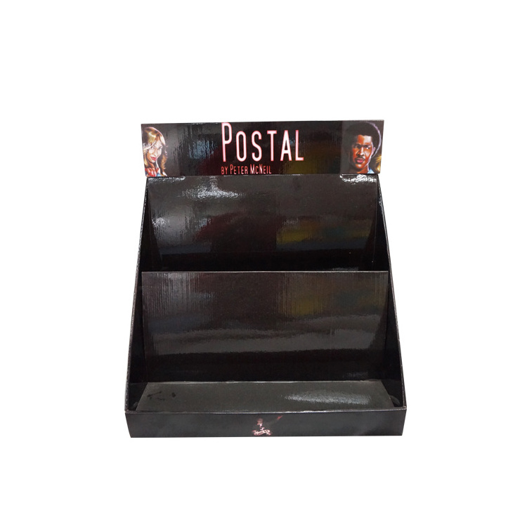 Retail Shipper Custom Corrugated Counter Top Paper Pdq Shelf Ready Packaging Cardboard Display Boxes