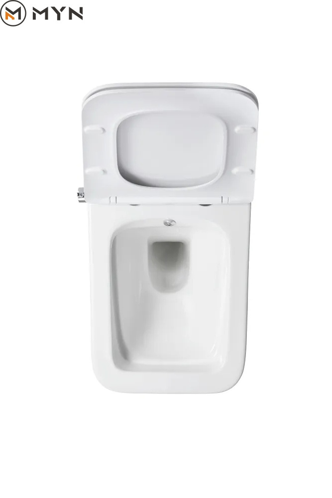 Meiyani middle east asian style sanitary ware modern white  bathroom flush ceramic wc wall hung mounted  toilet with bidet