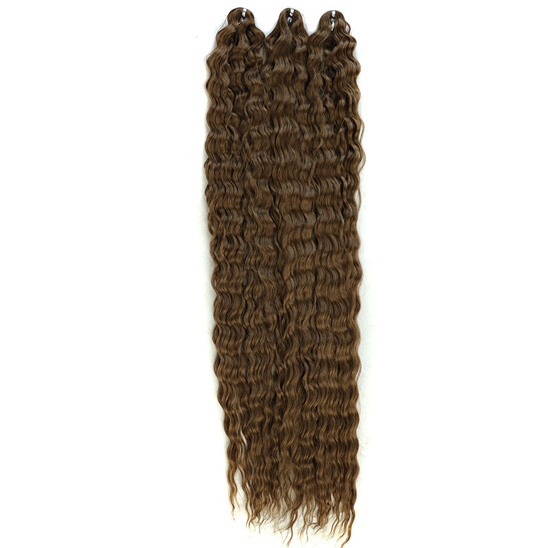 ZYR Synthetic Hair For Braids Crochet Deep Wave Deep Twist Braiding Hair Deep Wave Crochet Hair bulk Synthetic