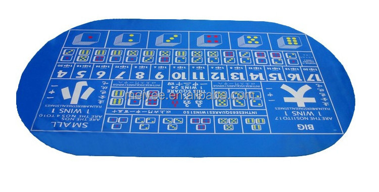 Factory Price  Rubber Poker Table Mat,Rubber Layout,Rubber Poker Desk Mat