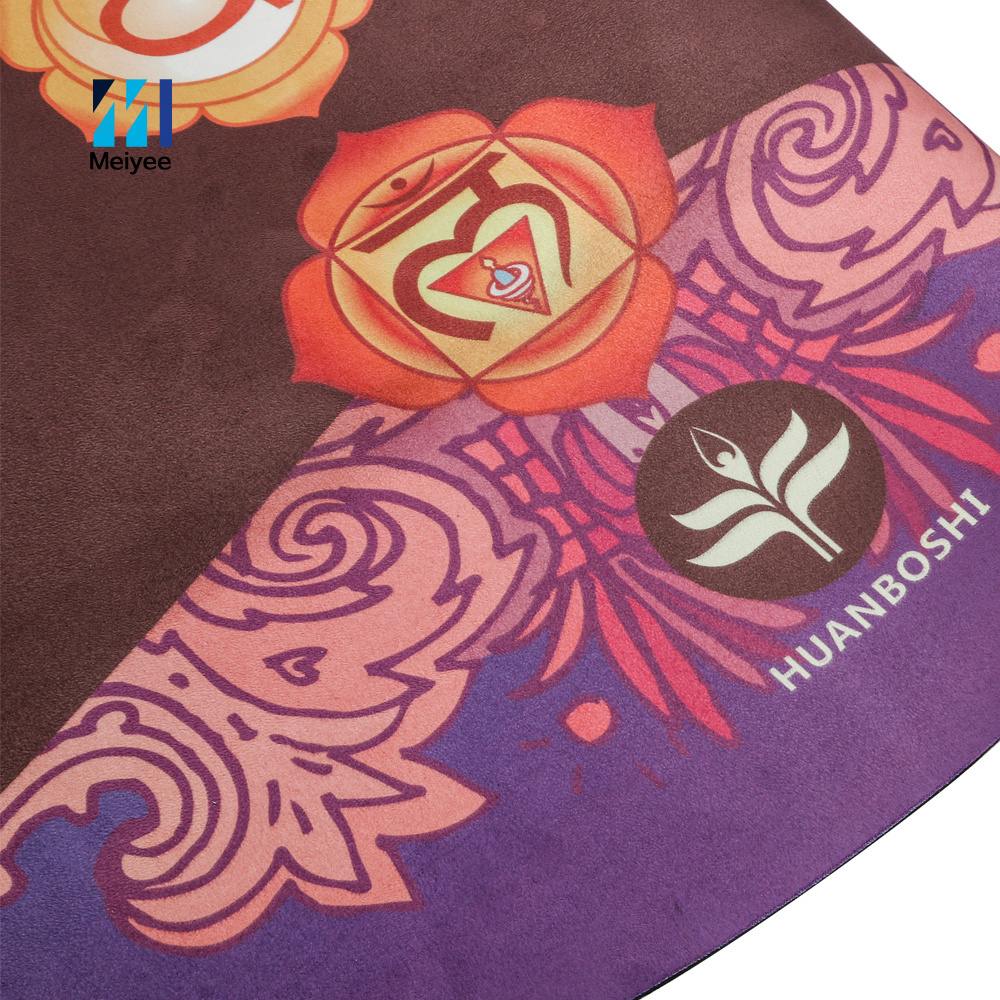 full color 150cm Diameter Round Yoga Mat eco friendly mat for yoga