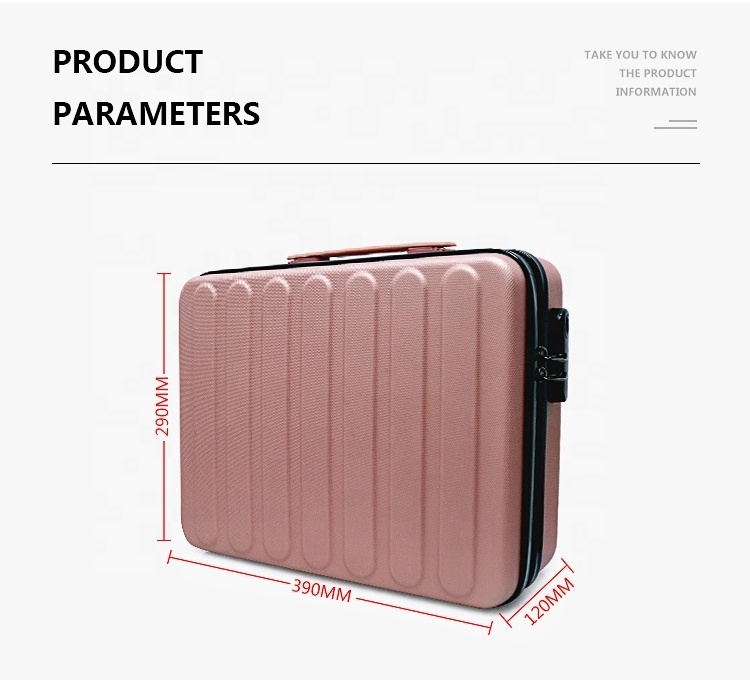 Hot Sale Korean Version Abs Hard Shell Carry On Tool Case Mini Storage Bag Cute Women Vanity Case Luggage