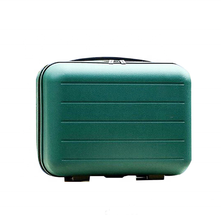 Hand Luggage with Elastic Band Makeuptravel Case Hard Shell Cosmetic Bag Carrying Suitcase Mini ABS for Women Girls Fashion Bag