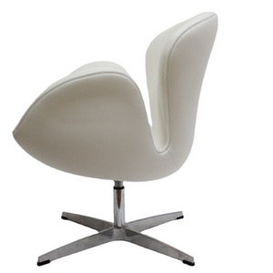 Classic Swivel Accent Fiberglass Oval Ball Chair Velvet Egg Pod Chair White Ball Hanging Aviator Swan Chair