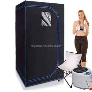 Portable steam sauna tent detox cabin spa beauty equipment heater sweat indoor home sauna box