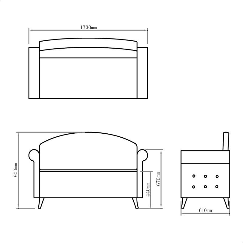 Hot Sale Salon Waiting Bench Chair  All Purpose Waiting Area Seating Waiting Sofa