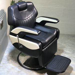 Heavy Duty Hydraulic Metal Base Chair Aluminum Foldable Hydraul Chair Lift Barber Salon Chairs For Hair Stylist