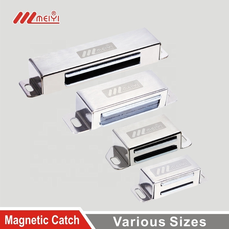 Hot Selling Stainless Steel Magnetic Cabinet Door Catch Closet Catches with Strong Magnet For Furniture