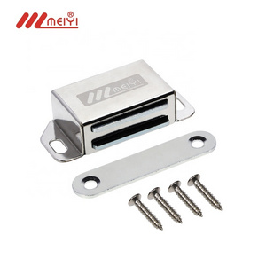 Hot Selling Stainless Steel Magnetic Cabinet Door Catch Closet Catches with Strong Magnet For Furniture