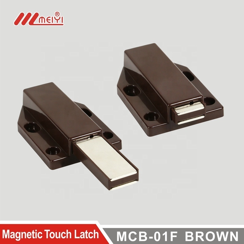 Single Touch Catch Stop Self-Aligning Kitchen Cupboard Magnet Rebound Magnetic Door Latch for Cabinet Door