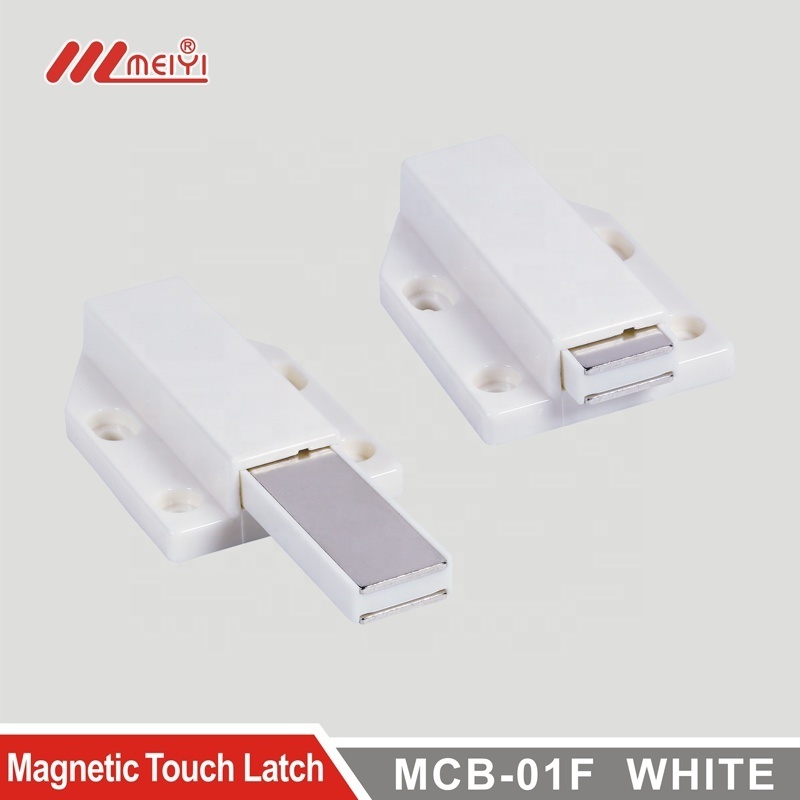 Single Touch Catch Stop Self-Aligning Kitchen Cupboard Magnet Rebound Magnetic Door Latch for Cabinet Door