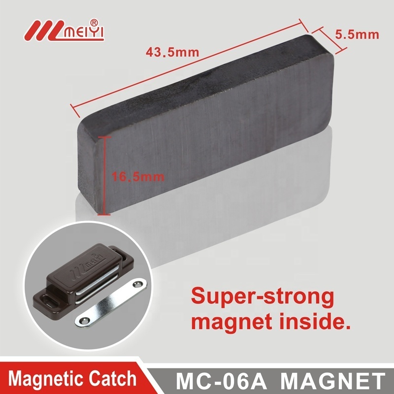 Meiyi Heavy duty furniture single magneticdoor catch drawer with strike